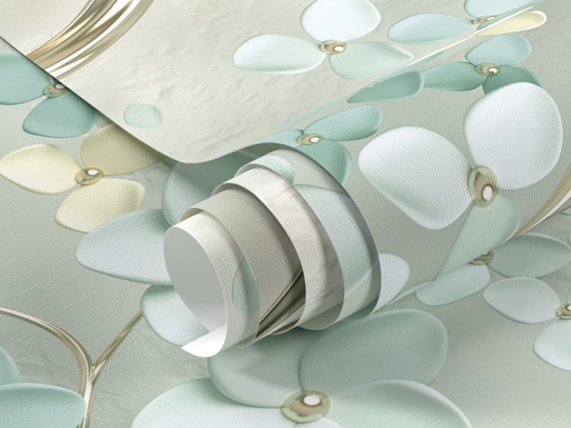 Фотошпалери Квітуче золоте дерево фрагмент # 1