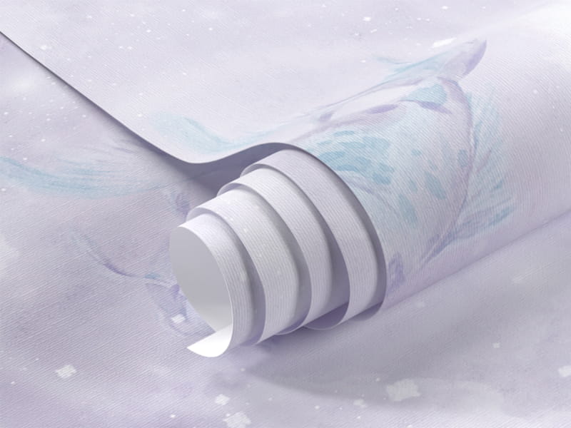 Фотошпалери Рибки на бузковому тлі фрагмент # 1