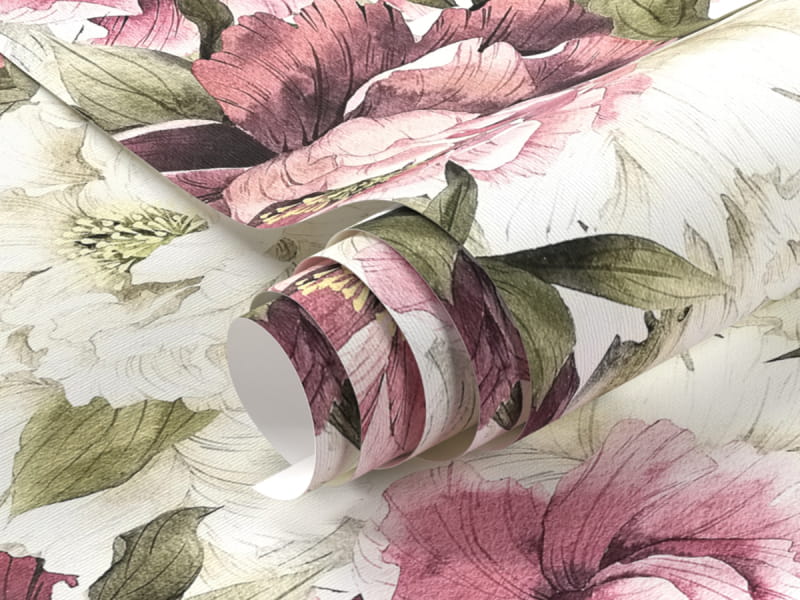 Фотообои Пионы букет фрагмент #1