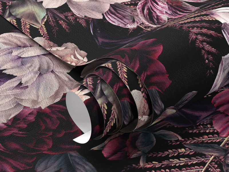 Фотообои Пионы паттерн фрагмент #1