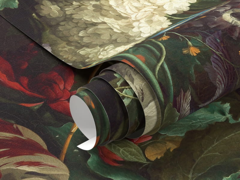 Фотошпалери Строкатий букет квітів фрагмент # 1