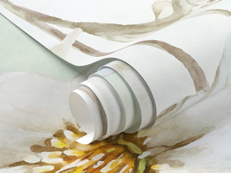 Фотообои Утренние цветы фрагмент #1