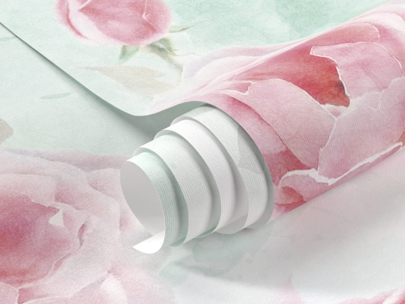 Фотообои Розы в утреннем саду фрагмент #1