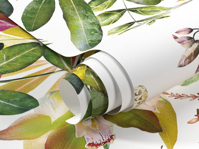 Фотошпалери Строкатий сад квітів фрагмент # 1