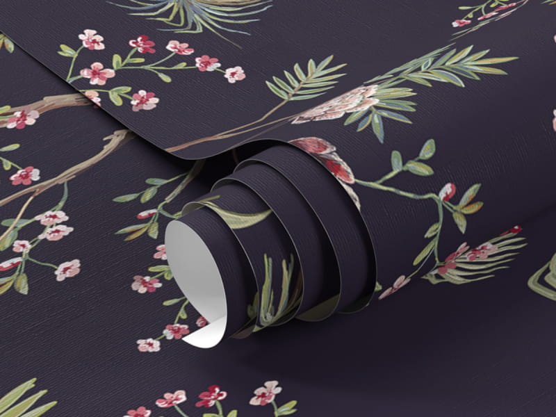 Фотообои Прекрасный ночной сад фрагмент #1