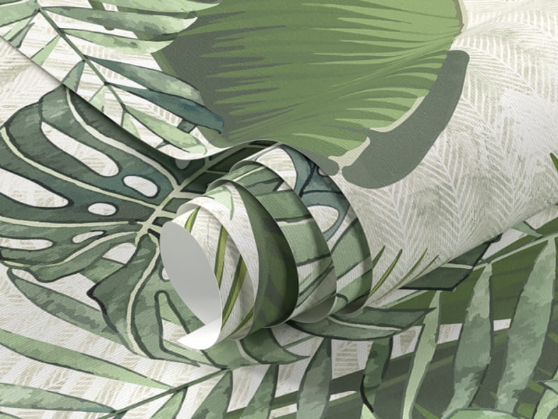 Фотообои Молодая листва фрагмент #1