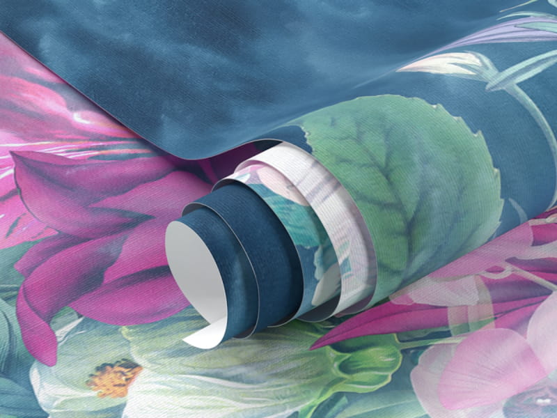 Фотообои Цветы в тумане фрагмент #1