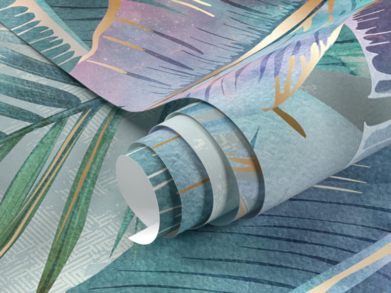 Фотообои Неотразимые тропические листья фрагмент #1