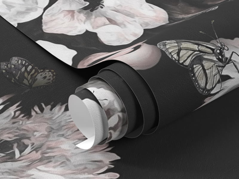 Фотообои Буйство цветов в саду фрагмент #1