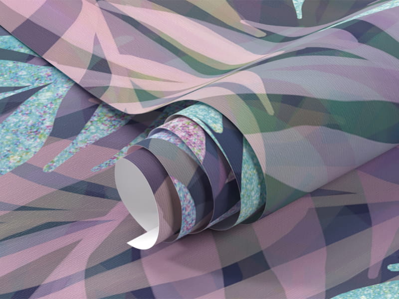 Фотообои Таинственные пушистые листья фрагмент #1