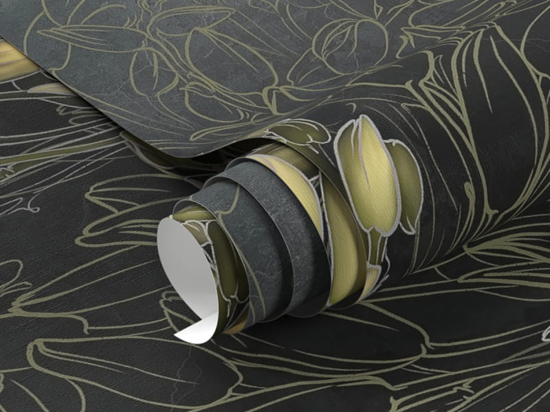 Фотообои Свисающие цветы фрагмент #1