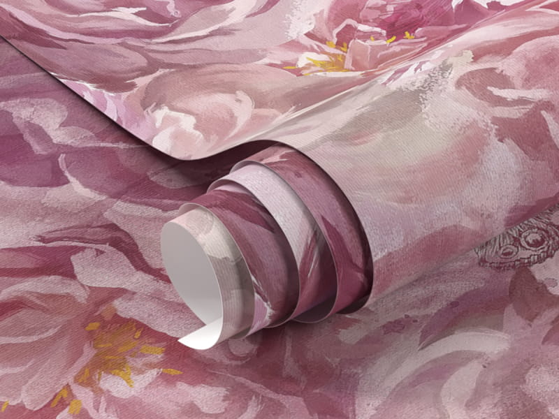 Фотошпалери Рожева півонія фрагмент # 1