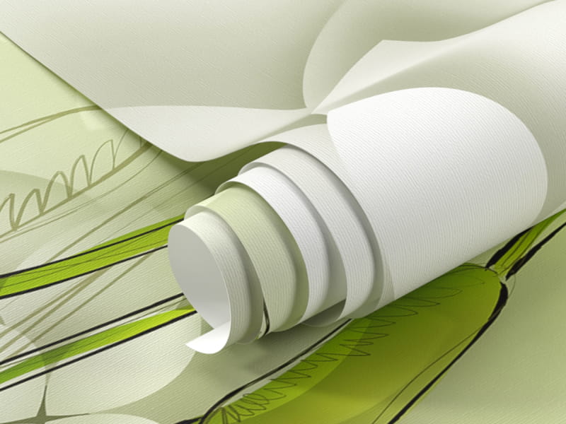 Фотообои Красивые цветы 3Д фрагмент #1