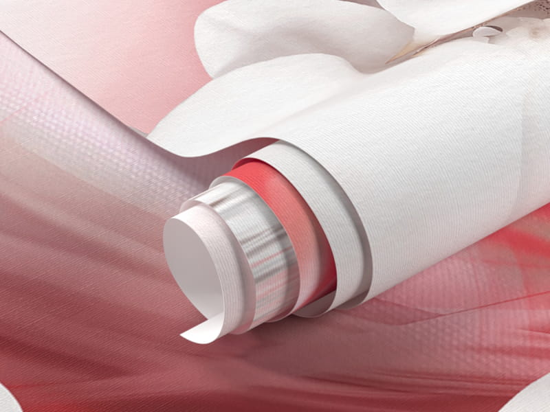 Фотошпалери Гілка орхідеї 3Д фрагмент # 1