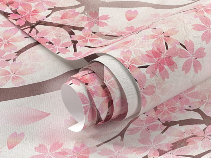 Фотообои Деревья в цвету фрагмент #1