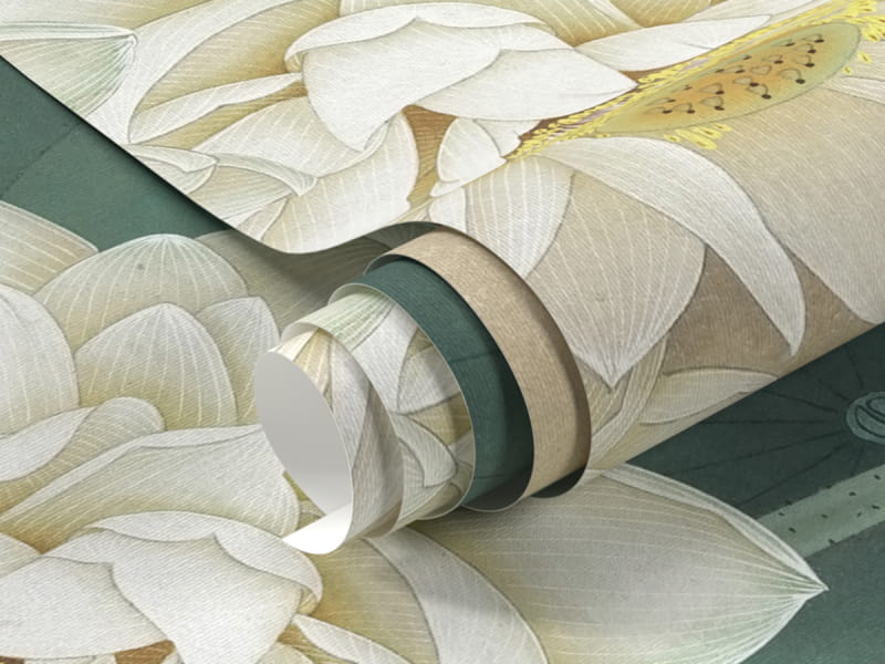 Фотообои Китайский лотос фрагмент #1