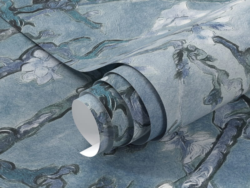 Фотообои Цветущий миндаль фрагмент #1