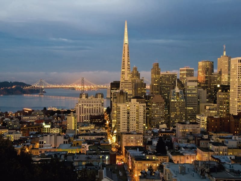 Фотообои Город Сан-Франциско