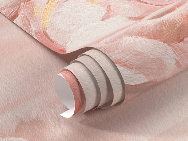 Фотообои Бежевые пионы фрагмент #1