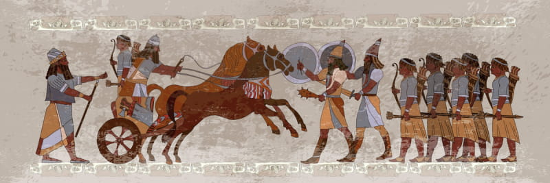 Фотошпалери Єгипетська фреска