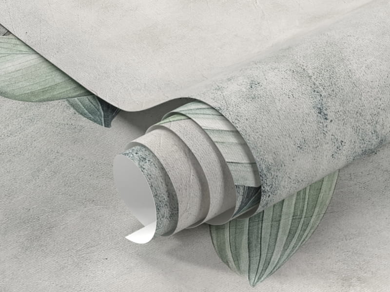 Фотообои Живописные листья фрагмент #1