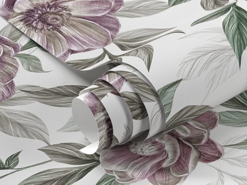 Фотообои Пионы, рисунок фрагмент #1