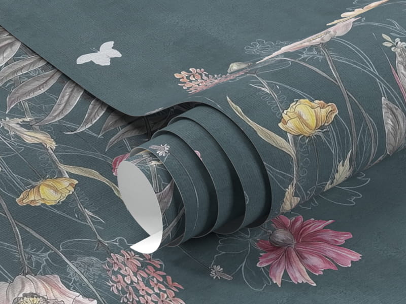 Фотошпалери Поле різних кольорів фрагмент # 1