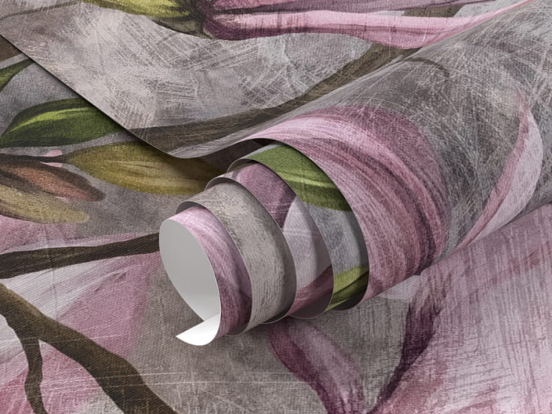 Фотообои Весенняя магнолия фрагмент #1