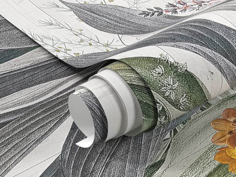 Фотообои Нежные растения фрагмент #1