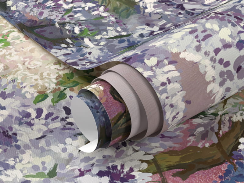 Фотообои Красивые ветви сирени фрагмент #1