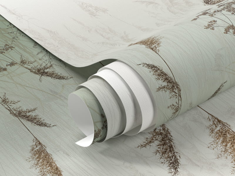 Фотообои Речной камыш фрагмент #1