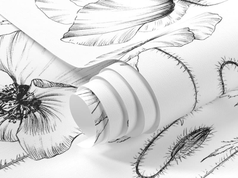 Фотошпалери Ніжні маки фрагмент # 1