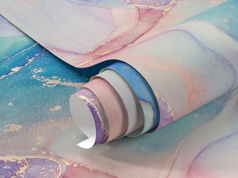 Фотошпалери Райдужний флюїд фрагмент # 1