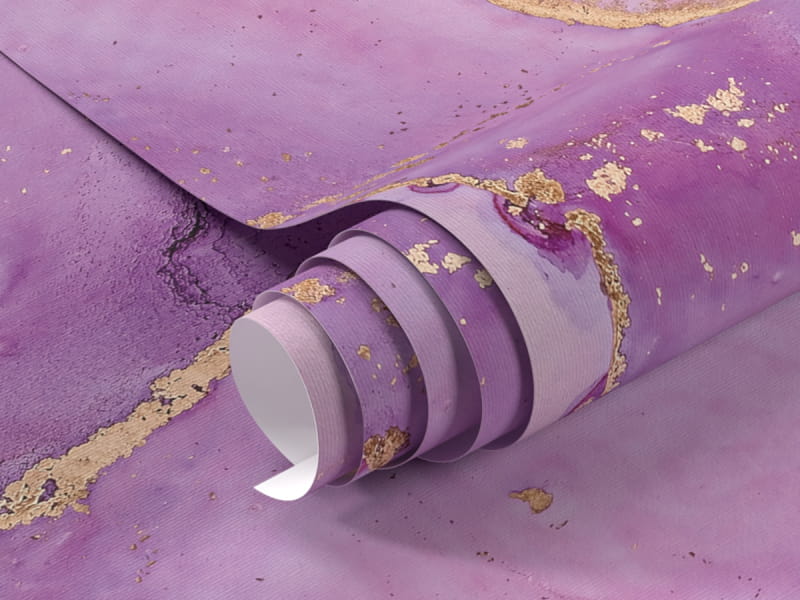 Фотошпалери Рожевий флюїд арт фрагмент # 1