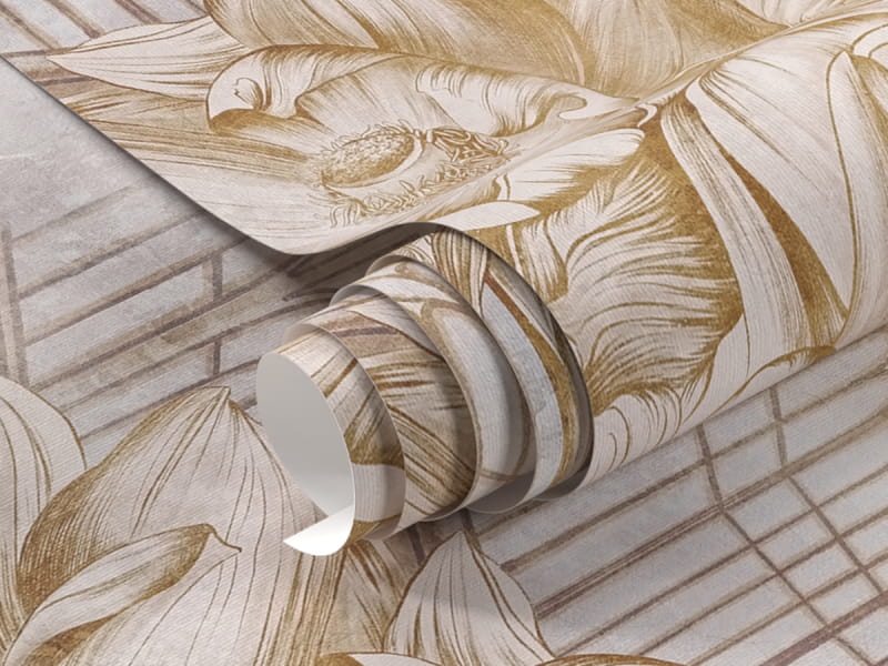 Фотообои Нежная водяная лилия фрагмент #1