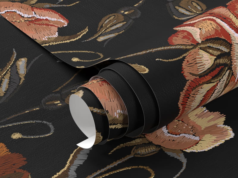 Фотошпалери Ніжні троянди, малюнок фрагмент # 1