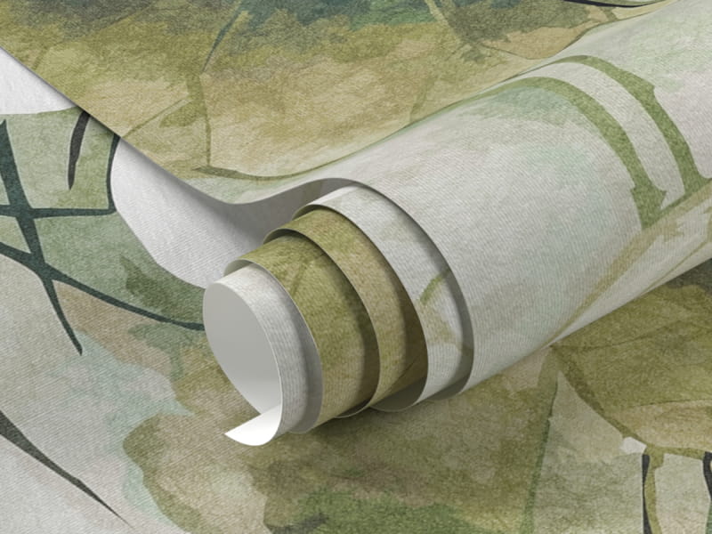 Фотошпалери Квіти білого лотоса фрагмент # 1