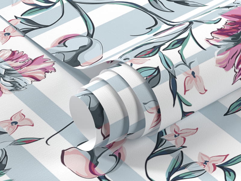 Фотообои Сиреневые пионы фрагмент #1