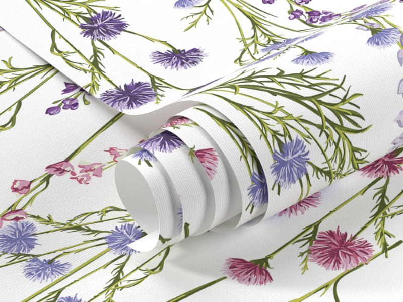 Фотообои Весенние луговые цветы фрагмент #1