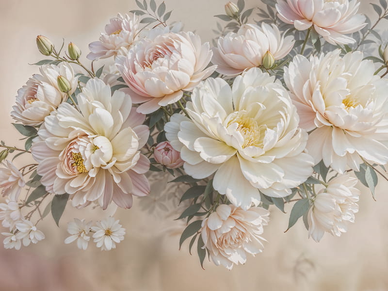 Фотообои Волшебные пион