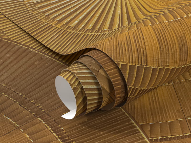 Фотошпалери Золоті кола 3Д фрагмент # 1