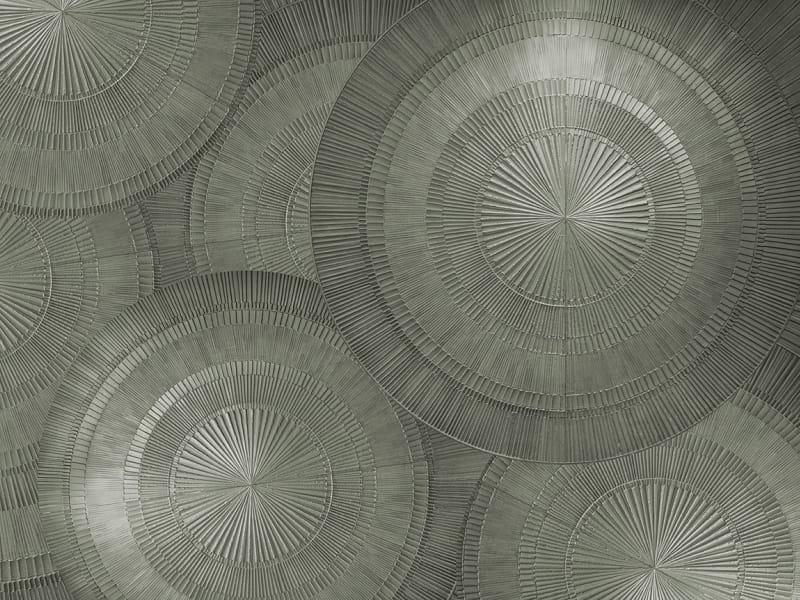 Фотошпалери Зелені кола 3Д