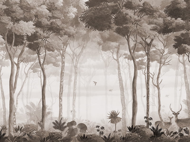 Фотообои Тайна туманного леса