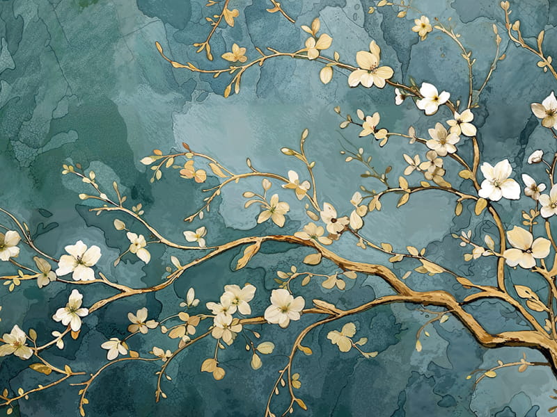 Фотошпалери Чудове цвітіння, арт