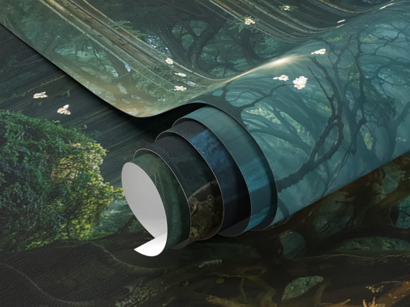 Фотообои Светлячки волшебного леса фрагмент #1