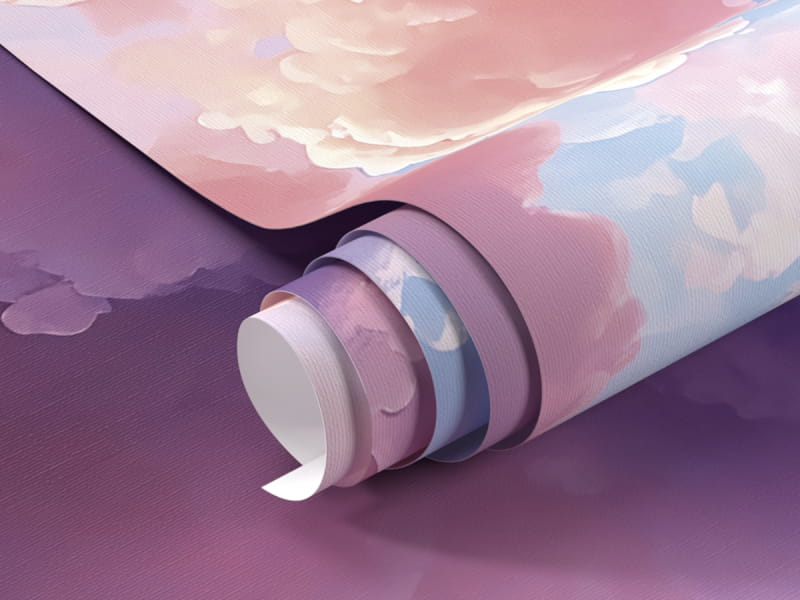 Фотообои Воздушные шары в облаках фрагмент #1