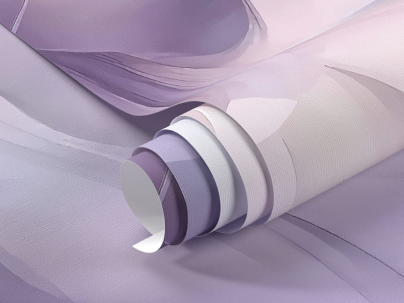 Фотообои Фиолетовый акварельный цветок фрагмент #1