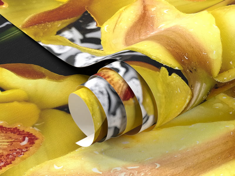 Фотообои Орхидея и бамбук фрагмент #1