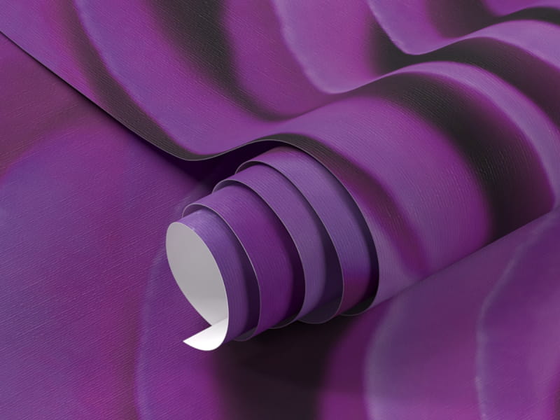 Фотошпалери Пурпурова троянда фрагмент # 1