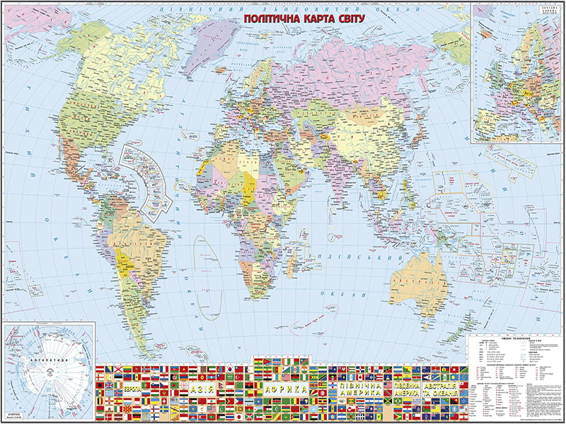 Фотообои Украинская карта мира на стену. Купить фотообои Украинская картамира в интернет-магазине WallArt